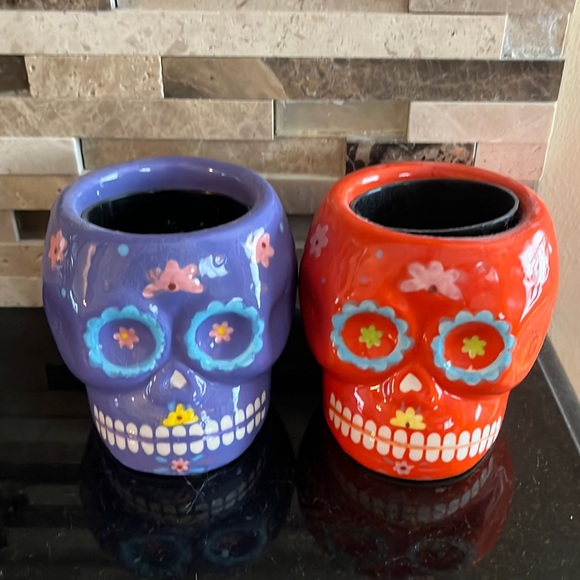 Other - Day of the Dead Sugar Skull planters